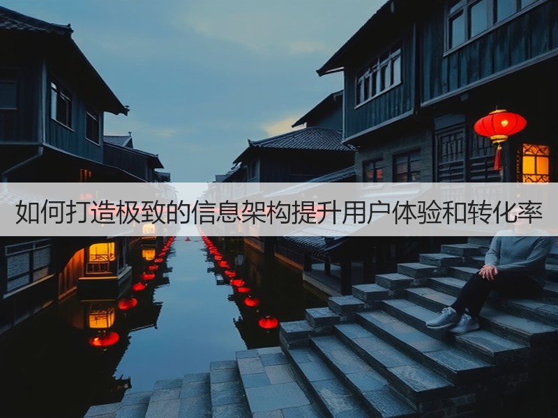 如何打造极致的信息架构提升用户体验和转化率(图1)