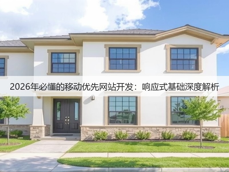 2026年必懂的移动优先网站开发：响应式基础深度解析(图1)