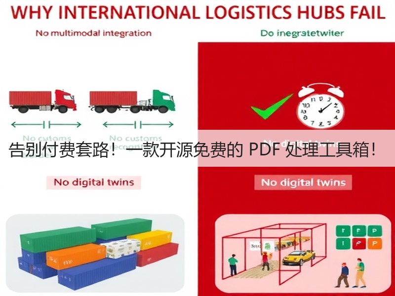 告别付费套路!一款开源免费的 PDF 处理工具箱!(图1) 告别付费套路!一款开源免费的 PDF 处理工具箱!(图1)