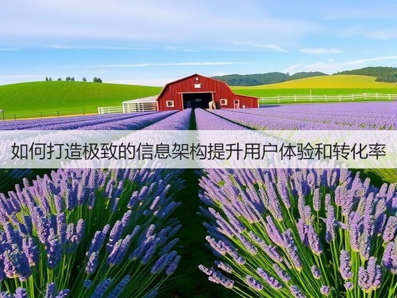 如何打造极致的信息架构提升用户体验和转化率(图3)