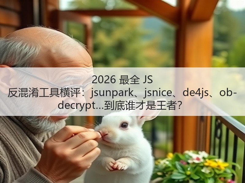 2026 最全 JS 反混淆工具横评:jsunpark、jsnice、de4js、ob-decrypt…到底谁才是王者?(图2) 2026 最全 JS 反混淆工具横评:jsunpark、jsnice、de4js、ob-decrypt…到底谁才是王者?(图2)