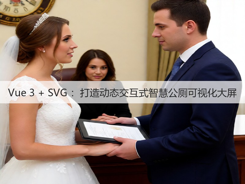 Vue 3 + SVG ：打造动态交互式智慧公厕可视化大屏(图3)