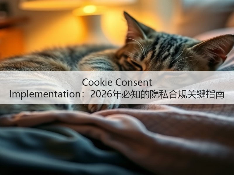 Cookie Consent Implementation:2026年必知的隐私合规关键指南(图3) Cookie Consent Implementation:2026年必知的隐私合规关键指南(图3)