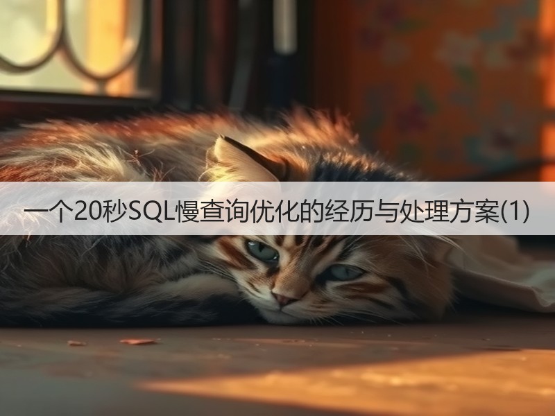 一个20秒SQL慢查询优化的经历与处理方案(1)(图3)