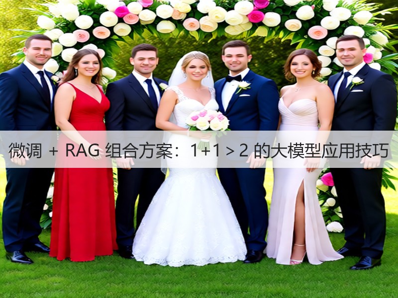 微调 + RAG 组合方案：1+1＞2 的大模型应用技巧(图3)