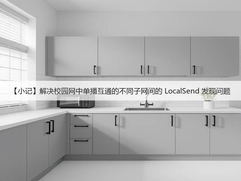 【小记】解决校园网中单播互通的不同子网间的 LocalSend 发现问题(图2)