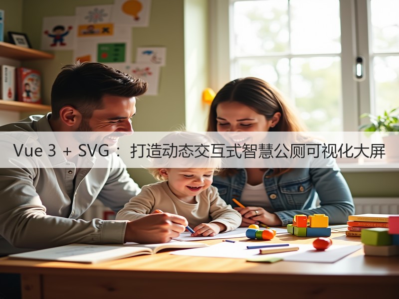 Vue 3 + SVG :打造动态交互式智慧公厕可视化大屏(图3) Vue 3 + SVG :打造动态交互式智慧公厕可视化大屏(图3)