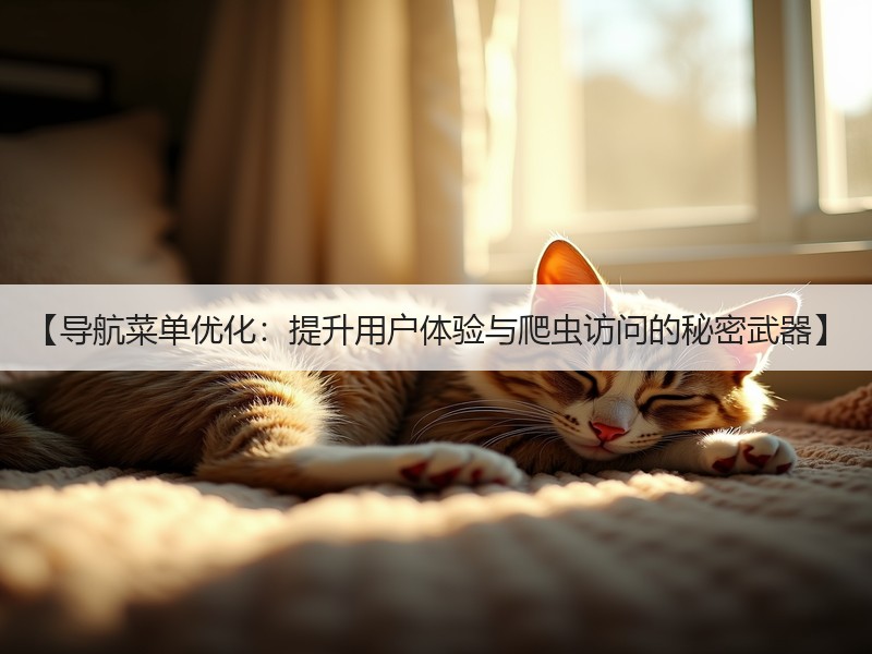 【导航菜单优化：提升用户体验与爬虫访问的秘密武器】