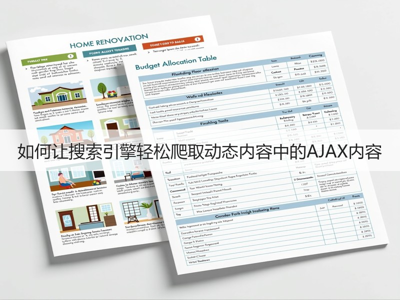 如何让搜索引擎轻松爬取动态内容中的AJAX内容