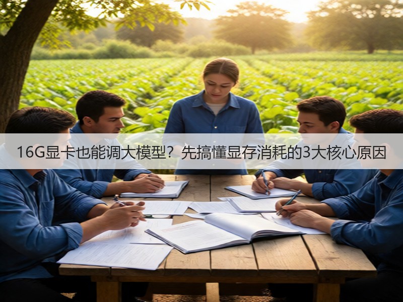 16G显卡也能调大模型？先搞懂显存消耗的3大核心原因(图1)