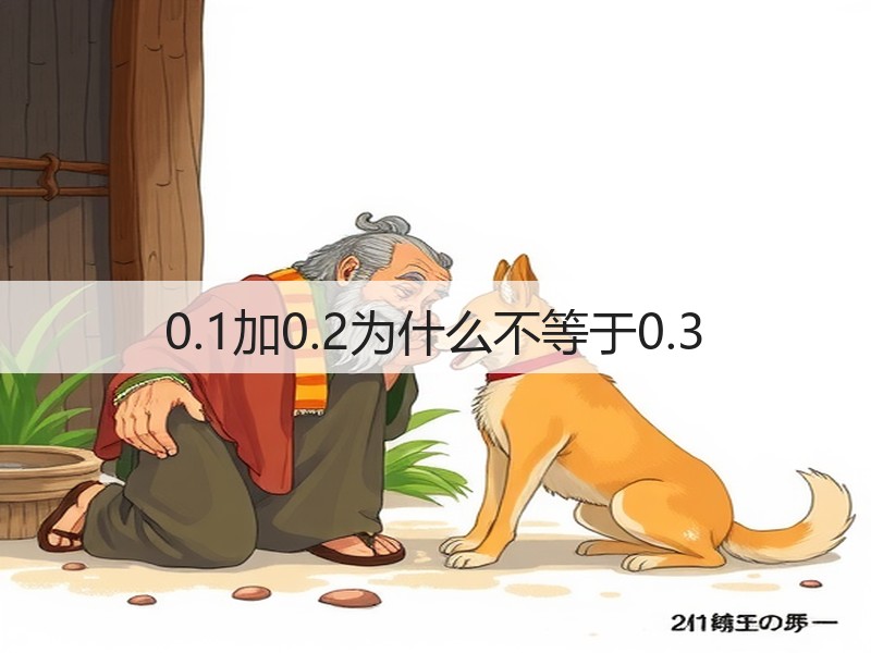 0.1加0.2为什么不等于0.3(图2)