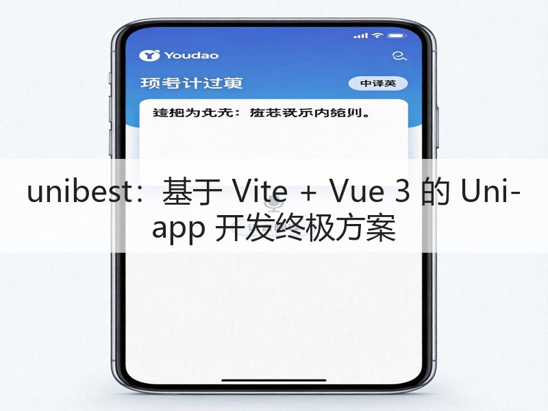 unibest：基于 Vite + Vue 3 的 Uni-app 开发终极方案(图3)