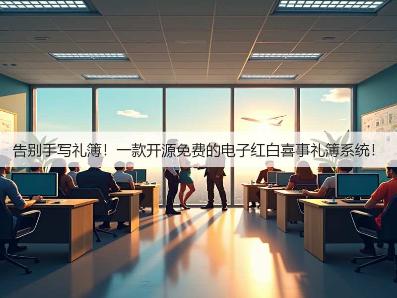 告别手写礼簿!一款开源免费的电子红白喜事礼簿系统!(图1) 告别手写礼簿!一款开源免费的电子红白喜事礼簿系统!(图1)