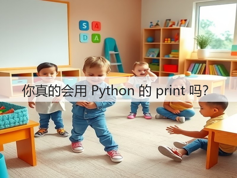 你真的会用 Python 的 print 吗?(图2) 你真的会用 Python 的 print 吗?(图2)