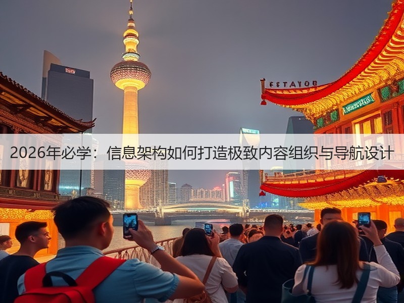 2026年必学:信息架构如何打造极致内容组织与导航设计(图2) 2026年必学:信息架构如何打造极致内容组织与导航设计(图2)