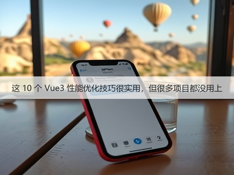 这 10 个 Vue3 性能优化技巧很实用，但很多项目都没用上