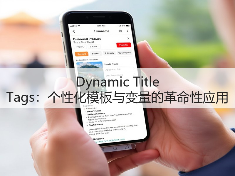 Dynamic Title Tags:个性化模板与变量的革命性应用(图2) Dynamic Title Tags:个性化模板与变量的革命性应用(图2)