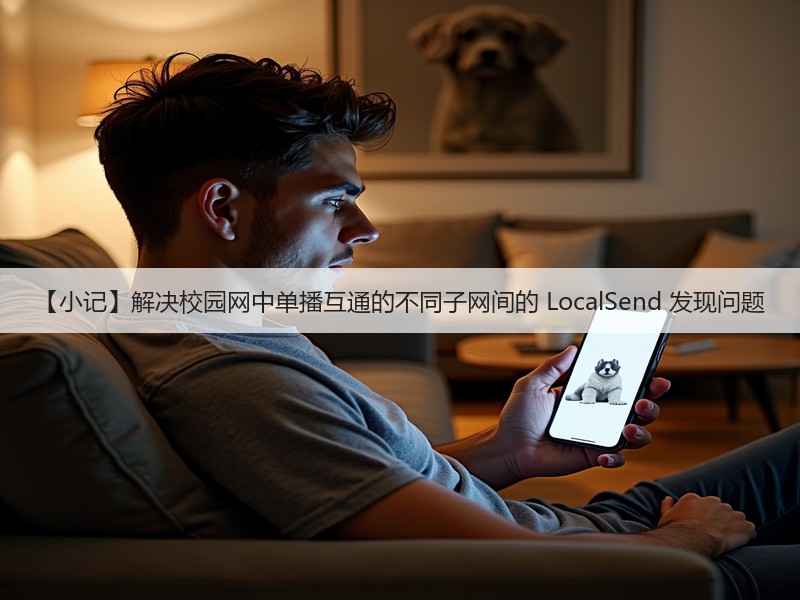 【小记】解决校园网中单播互通的不同子网间的 LocalSend 发现问题(图3) 【小记】解决校园网中单播互通的不同子网间的 LocalSend 发现问题(图3)