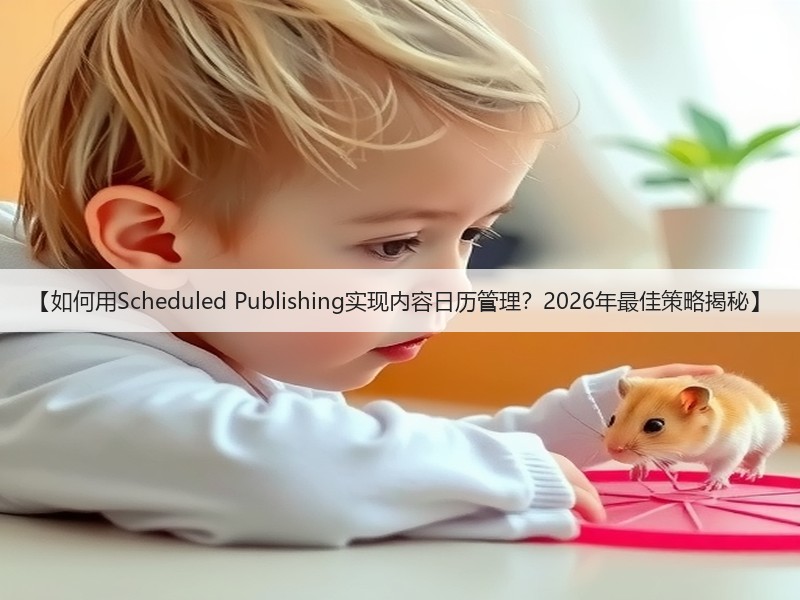 【如何用Scheduled Publishing实现内容日历管理?2026年最佳策略揭秘】(图3) 【如何用Scheduled Publishing实现内容日历管理?2026年最佳策略揭秘】(图3)