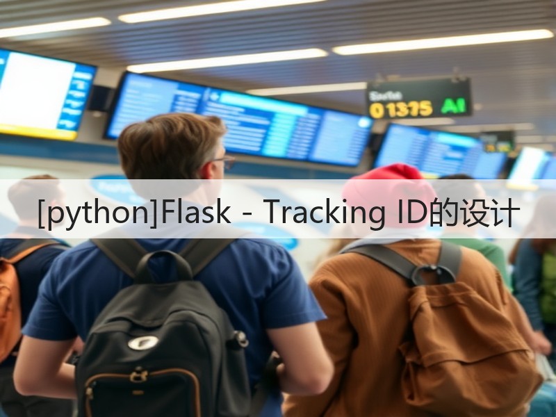 [python]Flask - Tracking ID的设计(图2)