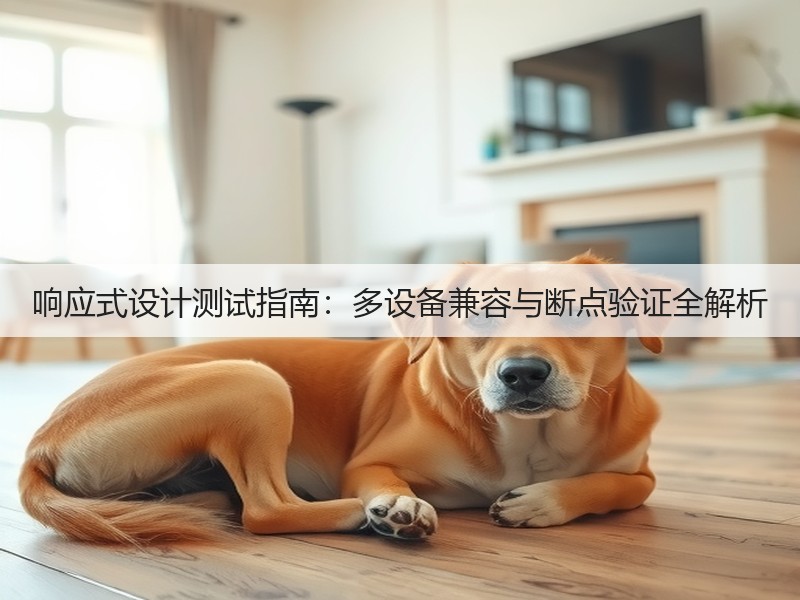 响应式设计测试指南：多设备兼容与断点验证全解析(图2)