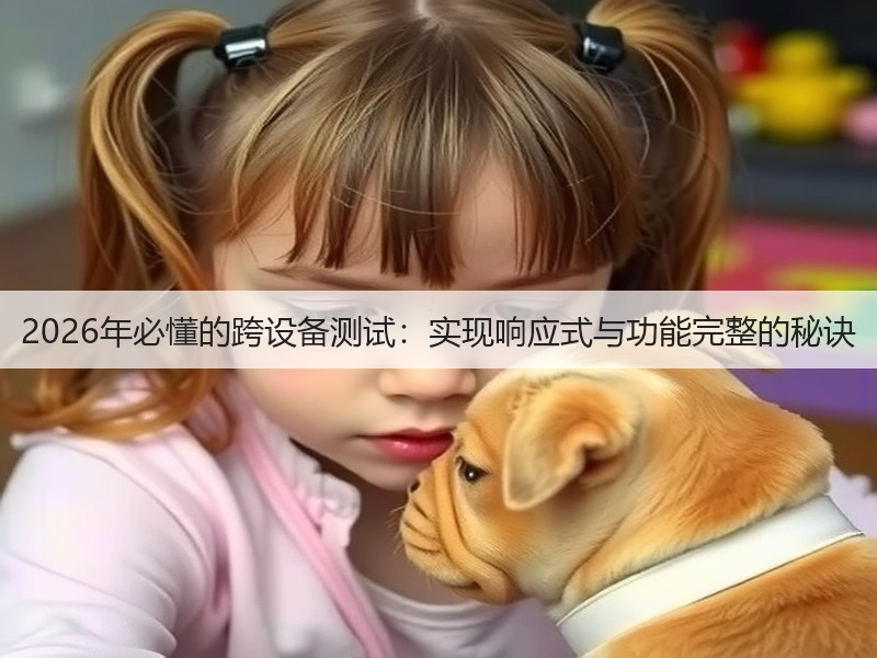 2026年必懂的跨设备测试:实现响应式与功能完整的秘诀(图3) 2026年必懂的跨设备测试:实现响应式与功能完整的秘诀(图3)