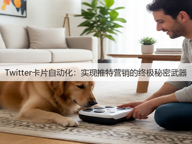 Twitter卡片自动化:实现推特营销的终极秘密武器(图3) Twitter卡片自动化:实现推特营销的终极秘密武器(图3)