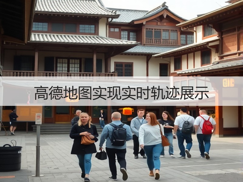 高德地图实现实时轨迹展示