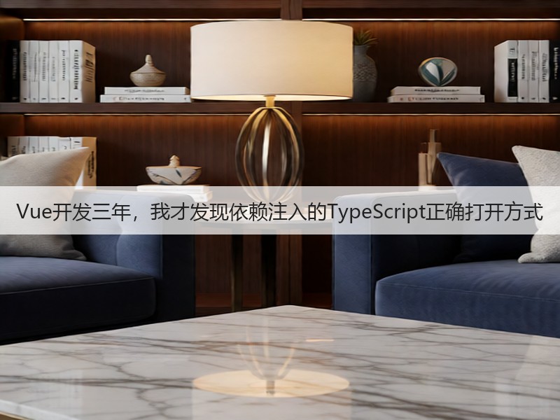 Vue开发三年,我才发现依赖注入的TypeScript正确打开方式(图3) Vue开发三年,我才发现依赖注入的TypeScript正确打开方式(图3)