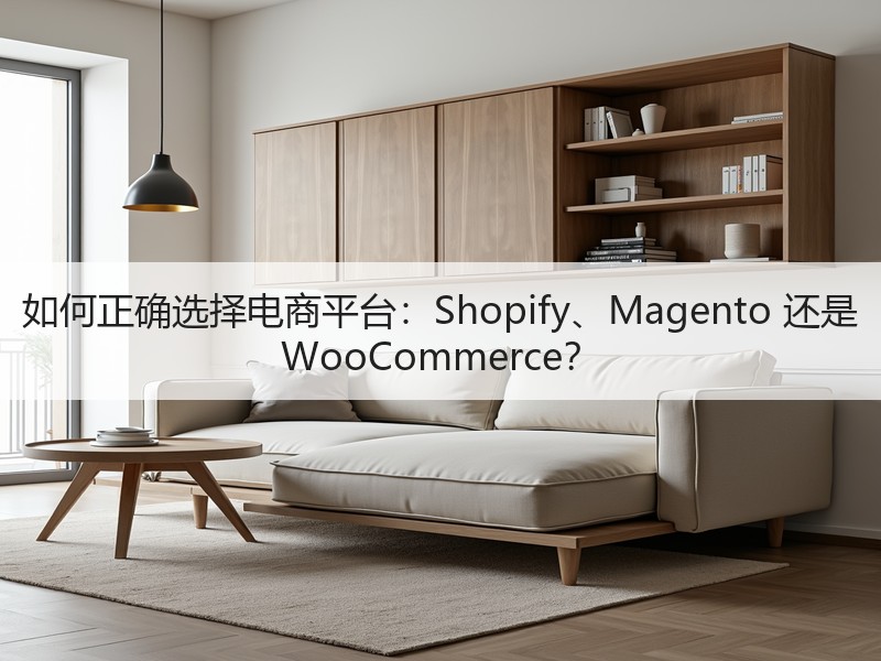 如何正确选择电商平台：Shopify、Magento 还是 WooCommerce？
