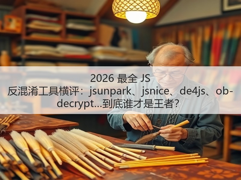 2026 最全 JS 反混淆工具横评:jsunpark、jsnice、de4js、ob-decrypt…到底谁才是王者?(图3) 2026 最全 JS 反混淆工具横评:jsunpark、jsnice、de4js、ob-decrypt…到底谁才是王者?(图3)