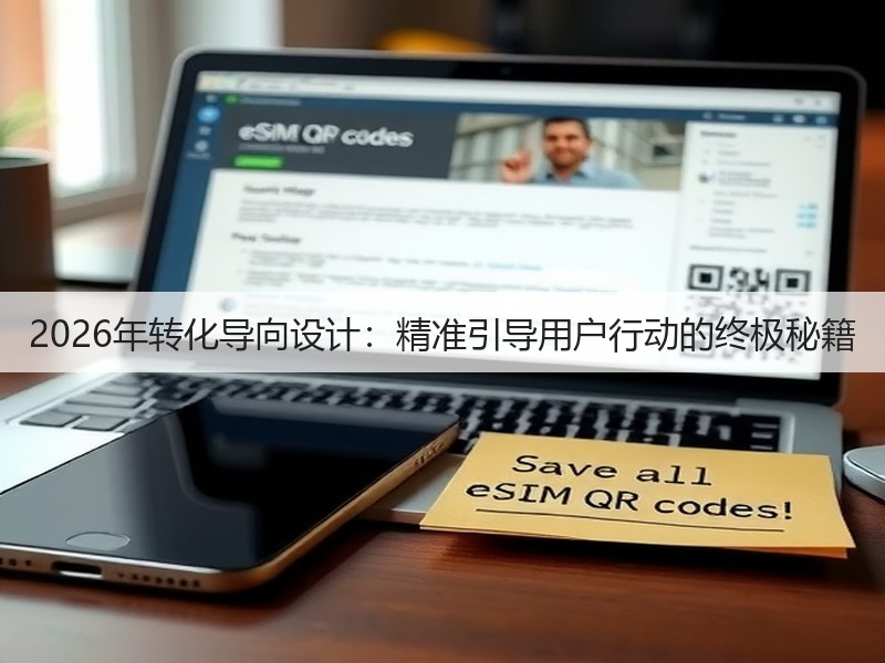 2026年转化导向设计:精准引导用户行动的终极秘籍(图3) 2026年转化导向设计:精准引导用户行动的终极秘籍(图3)