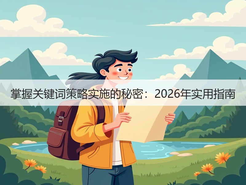 掌握关键词策略实施的秘密：2026年实用指南
