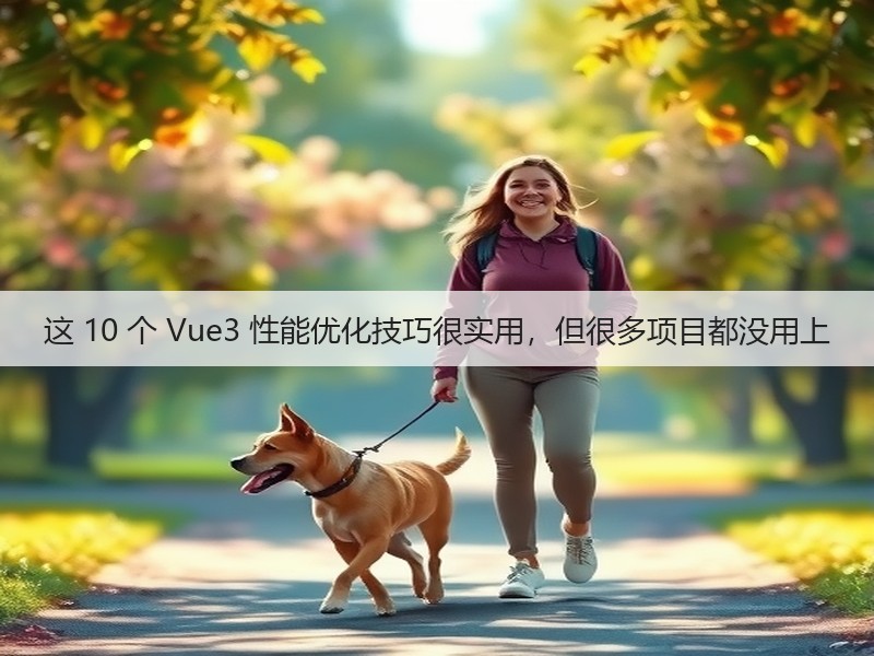 这 10 个 Vue3 性能优化技巧很实用，但很多项目都没用上(图1)
