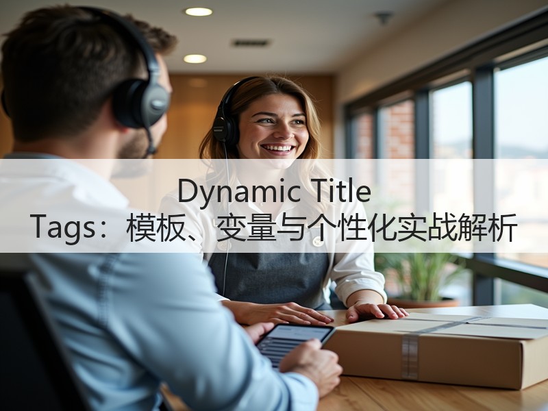 Dynamic Title Tags：模板、变量与个性化实战解析(图2)