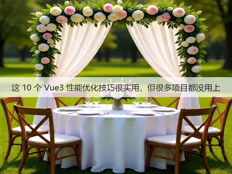 这 10 个 Vue3 性能优化技巧很实用，但很多项目都没用上(图1)