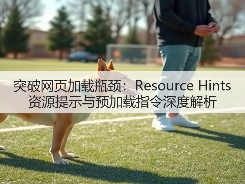 突破网页加载瓶颈:Resource Hints 资源提示与预加载指令深度解析(图2) 突破网页加载瓶颈:Resource Hints 资源提示与预加载指令深度解析(图2)