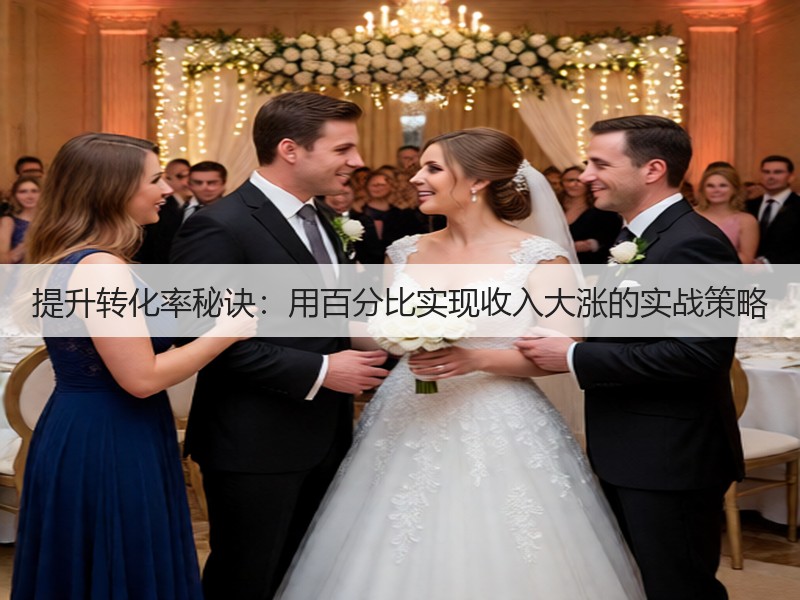 提升转化率秘诀:用百分比实现收入大涨的实战策略(图2) 提升转化率秘诀:用百分比实现收入大涨的实战策略(图2)