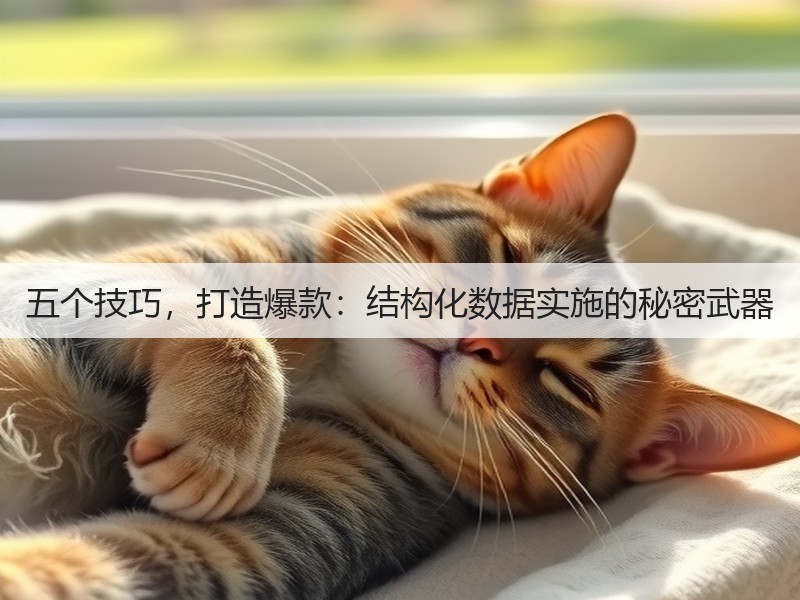 五个技巧，打造爆款：结构化数据实施的秘密武器(图2)