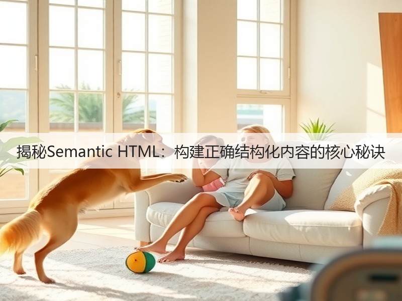 揭秘Semantic HTML：构建正确结构化内容的核心秘诀(图2)