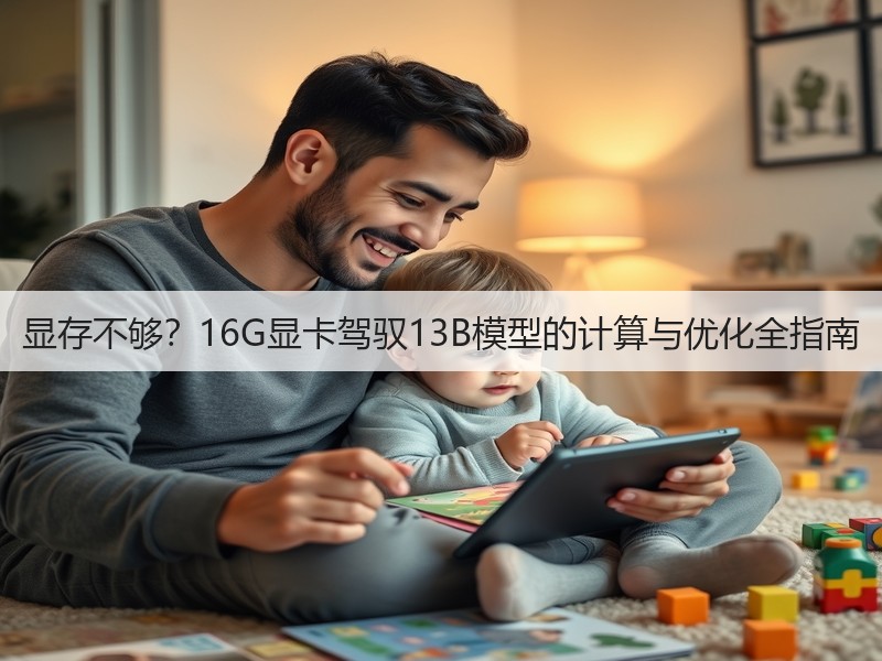 显存不够？16G显卡驾驭13B模型的计算与优化全指南(图1)