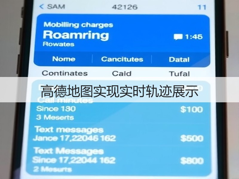 高德地图实现实时轨迹展示(图3) 高德地图实现实时轨迹展示(图3)