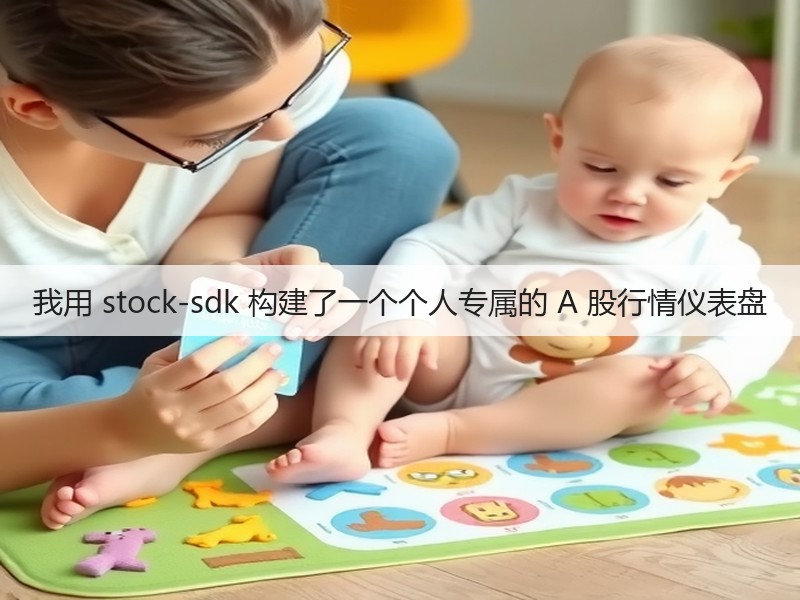 我用 stock-sdk 构建了一个个人专属的 A 股行情仪表盘(图2)
