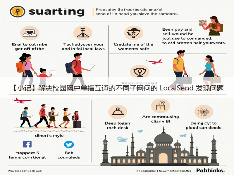 【小记】解决校园网中单播互通的不同子网间的 LocalSend 发现问题