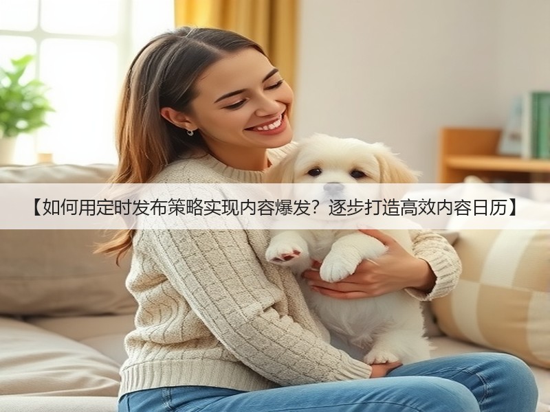 【如何用定时发布策略实现内容爆发？逐步打造高效内容日历】(图2)