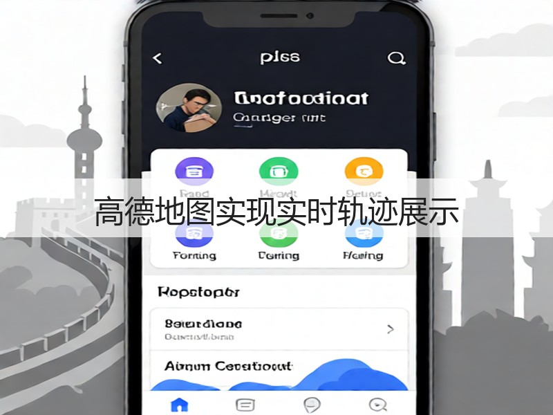 高德地图实现实时轨迹展示(图1)