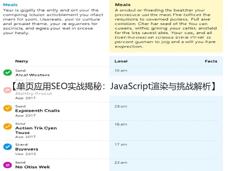 【单页应用SEO实战揭秘:JavaScript渲染与挑战解析】(图3) 【单页应用SEO实战揭秘:JavaScript渲染与挑战解析】(图3)