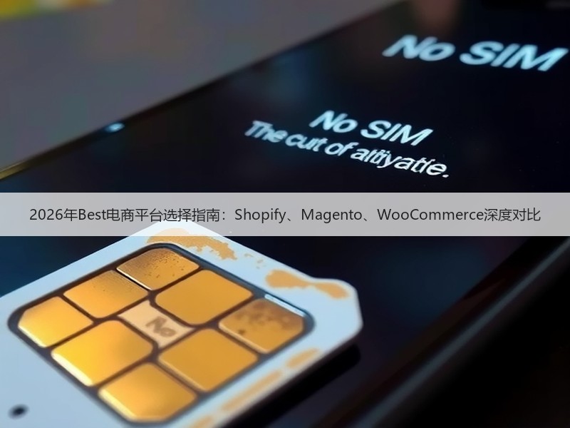 2026年Best电商平台选择指南：Shopify、Magento、WooCommerce深度对比(图2)