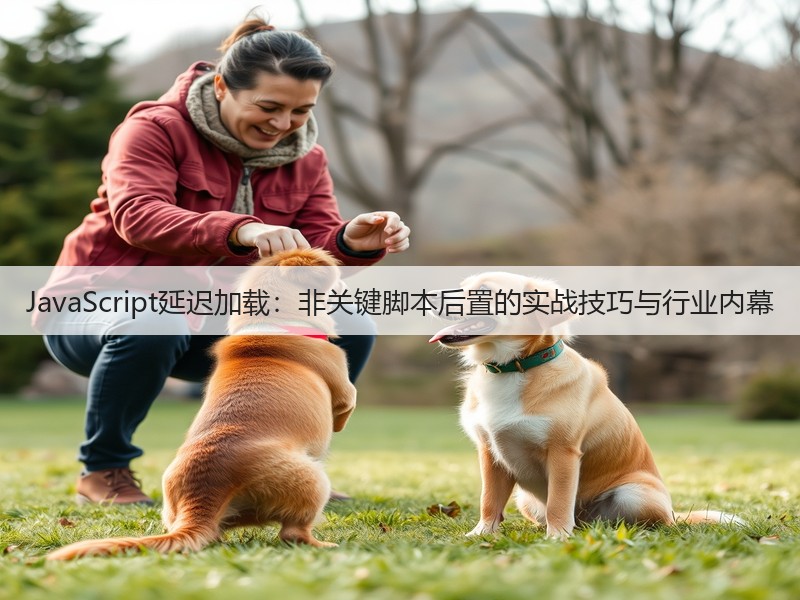 JavaScript延迟加载:非关键脚本后置的实战技巧与行业内幕(图3) JavaScript延迟加载:非关键脚本后置的实战技巧与行业内幕(图3)