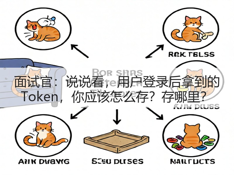 面试官:说说看,用户登录后拿到的 Token,你应该怎么存?存哪里?(图2) 面试官:说说看,用户登录后拿到的 Token,你应该怎么存?存哪里?(图2)
